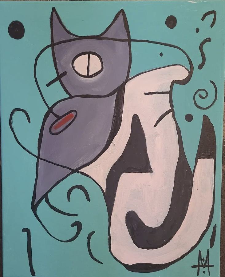 Painting by Matthew Hatt