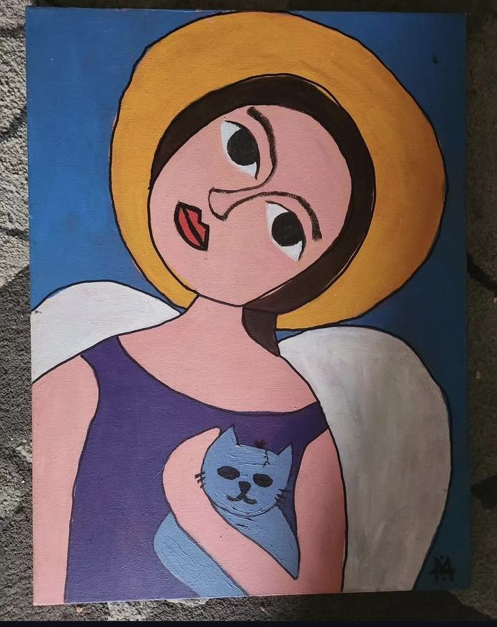 Painting by Matthew Hatt