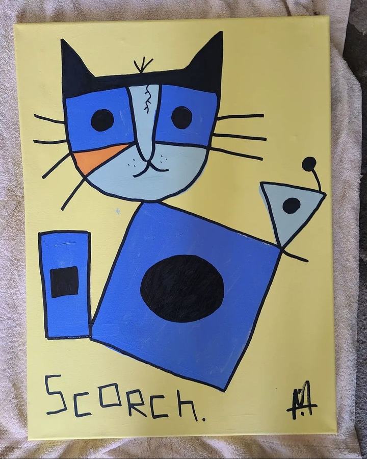 Painting by Matthew Hatt