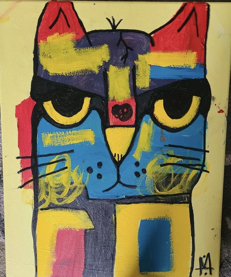 Painting by Matthew Hatt