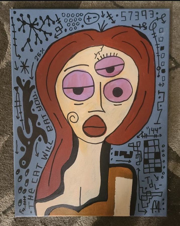 Painting by Matthew Hatt