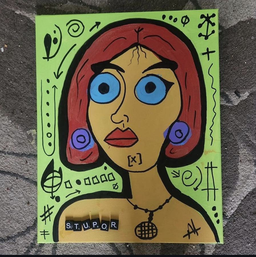Painting by Matthew Hatt
