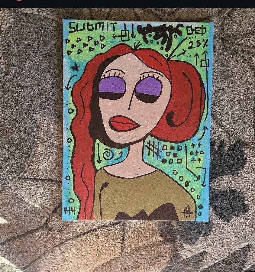 Painting by Matthew Hatt