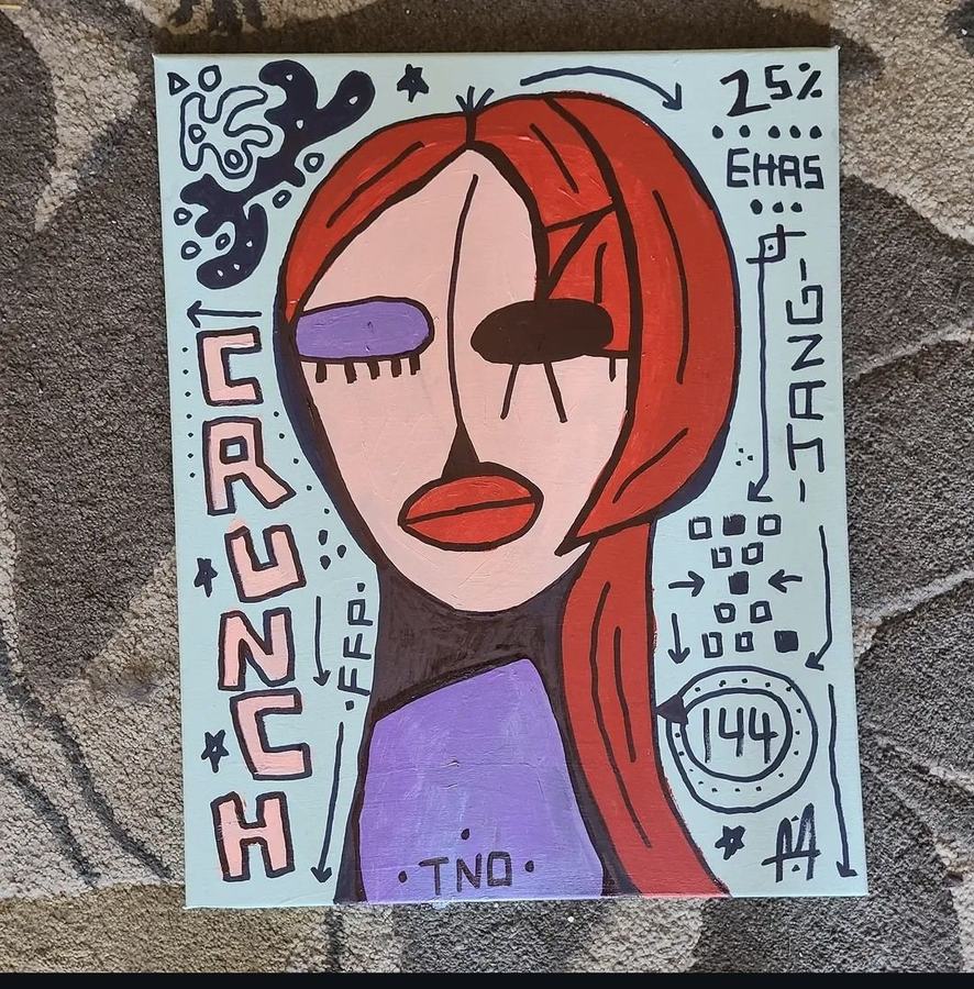 Painting by Matthew Hatt