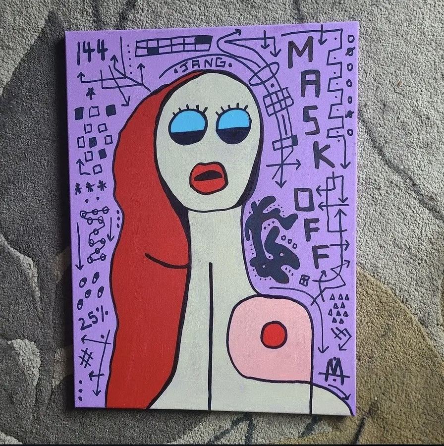 Painting by Matthew Hatt