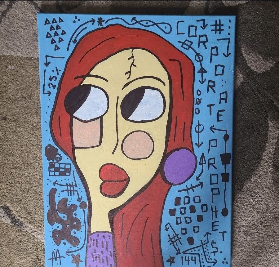 Painting by Matthew Hatt