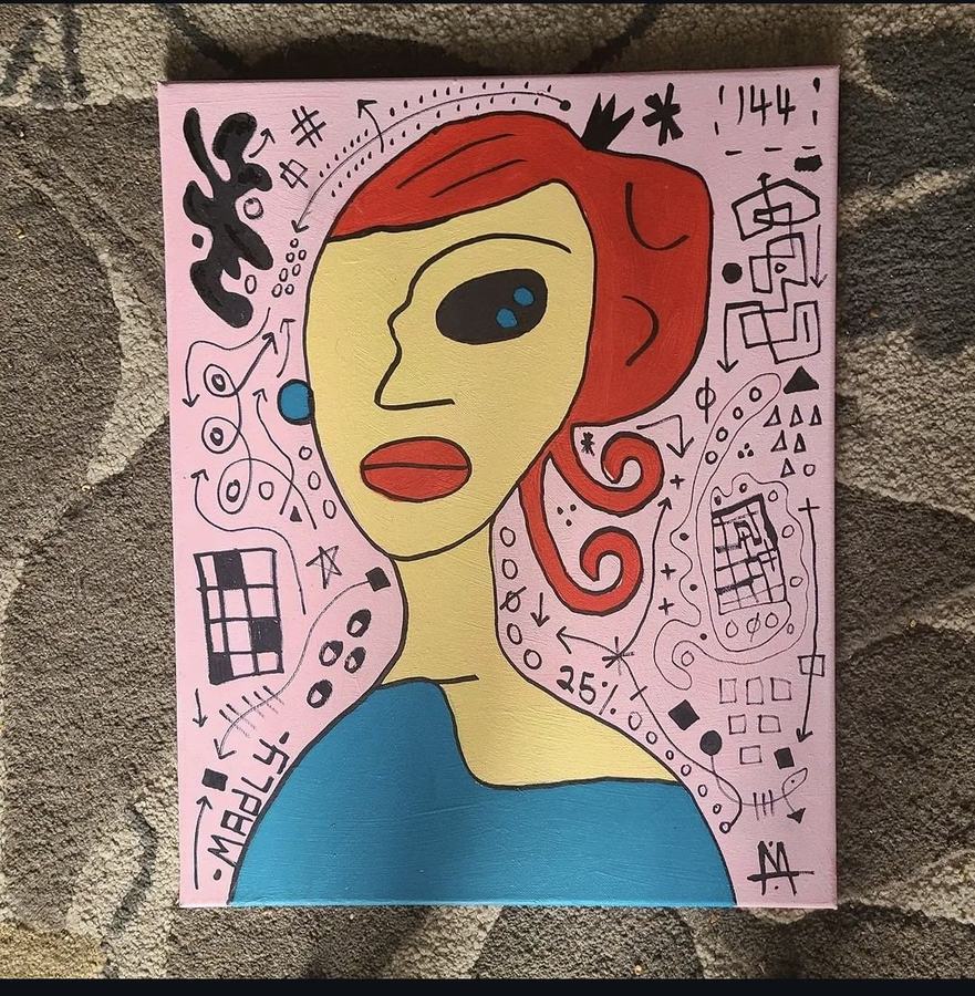 Painting by Matthew Hatt