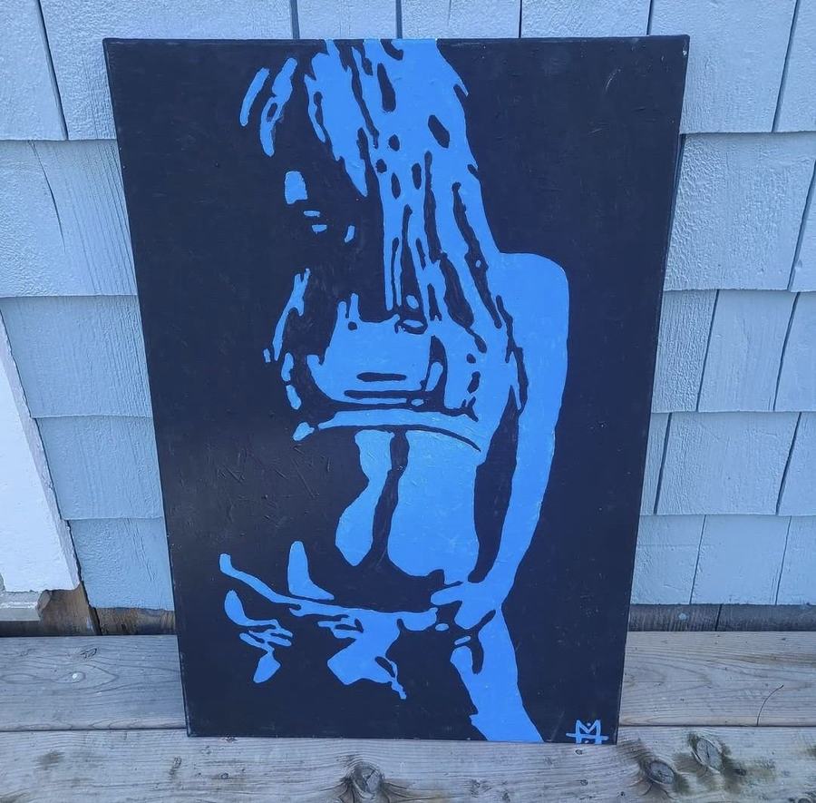 Painting by Matthew Hatt
