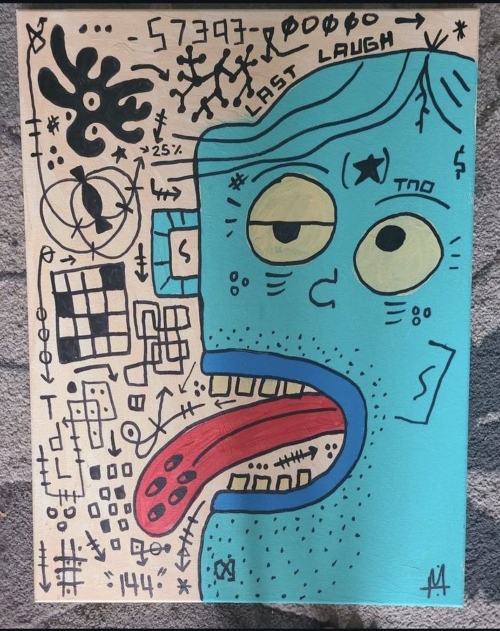 Painting by Matthew Hatt