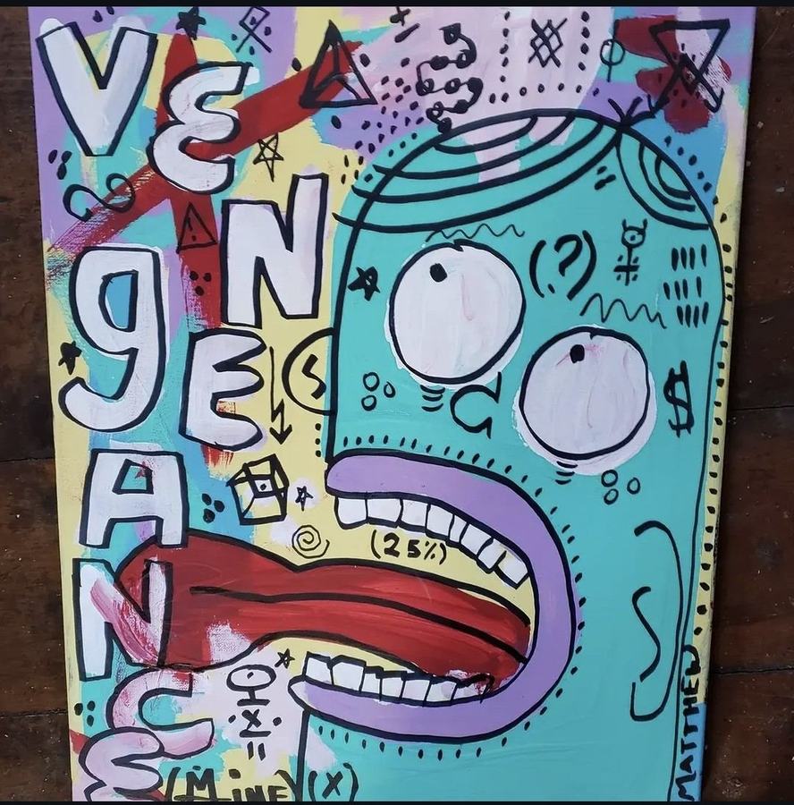 Painting by Matthew Hatt