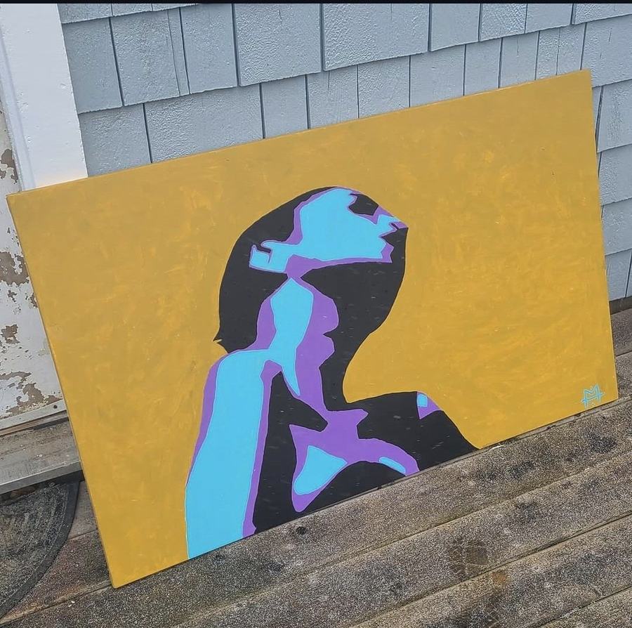 Painting by Matthew Hatt