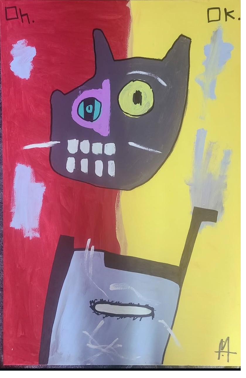 Painting by Matthew Hatt
