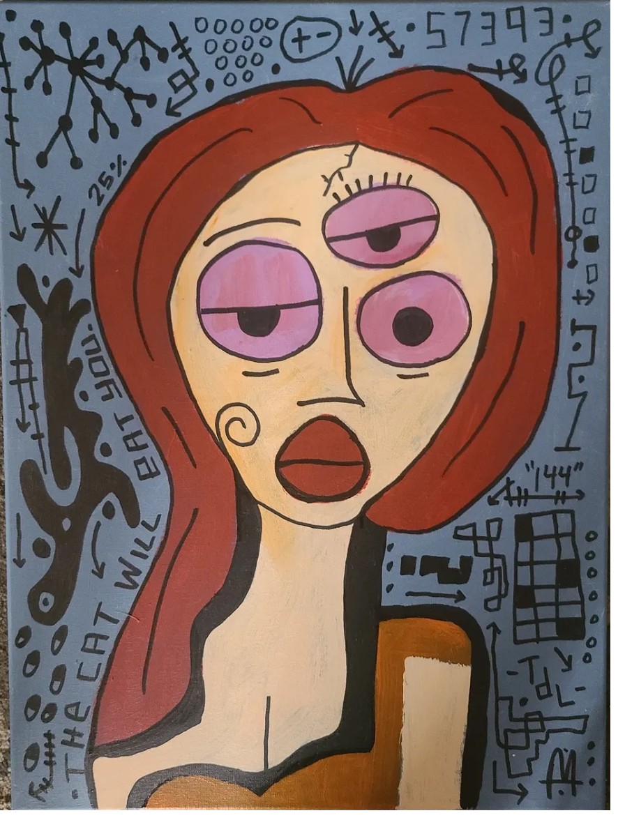 Painting by Matthew Hatt