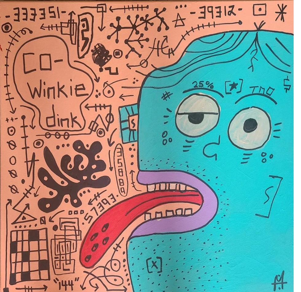 Painting by Matthew Hatt