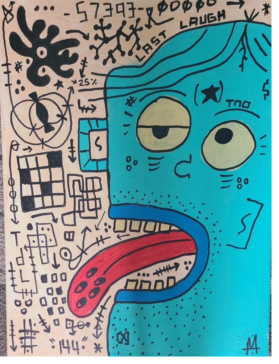 Painting by Matthew Hatt