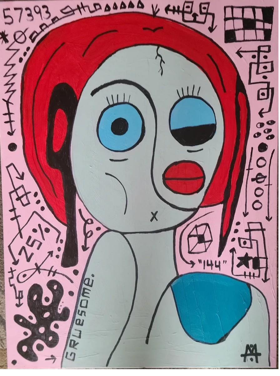 Painting by Matthew Hatt
