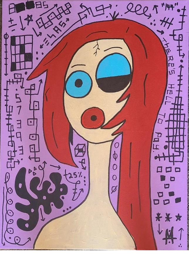 Painting by Matthew Hatt