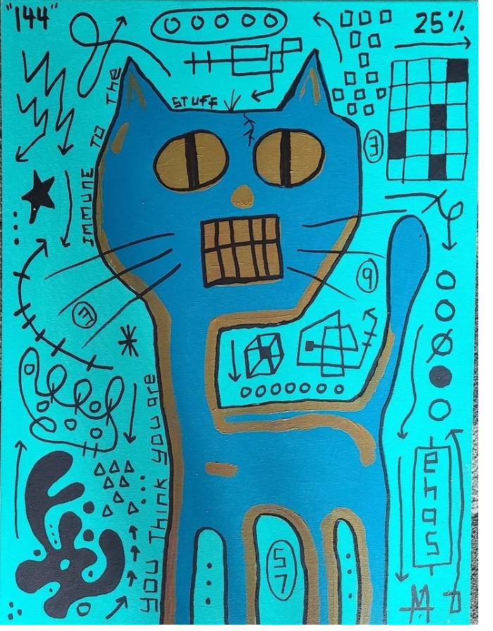 Painting by Matthew Hatt