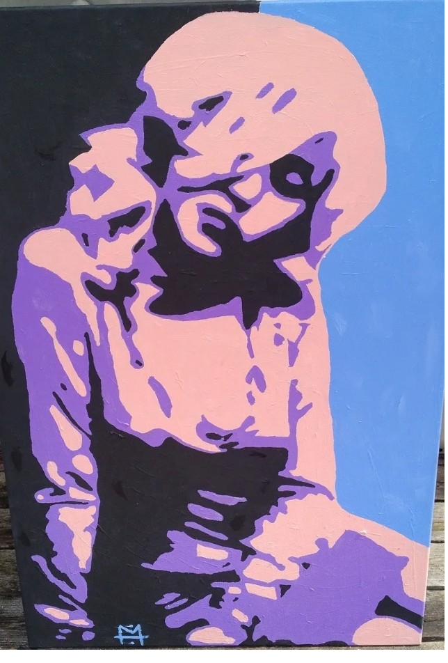 Painting by Matthew Hatt