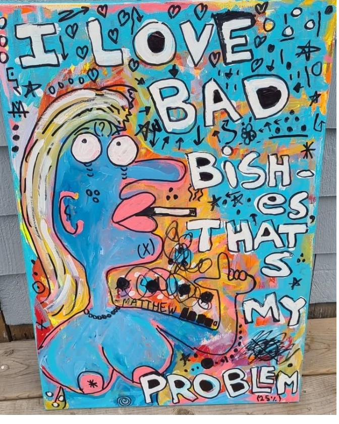 Painting by Matthew Hatt
